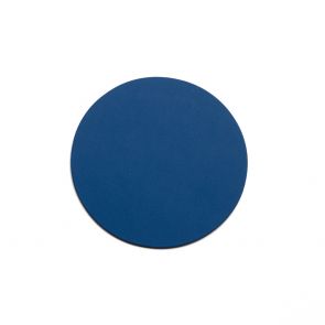 David Mellor leather coaster blue