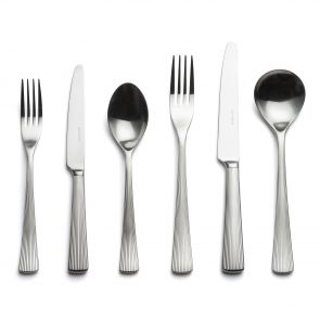 Liner six-piece cutlery place setting