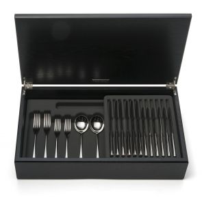 Pride 88-piece cutlery canteen oak