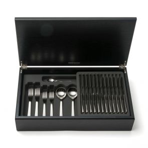 Chelsea 88-piece cutlery canteen oak