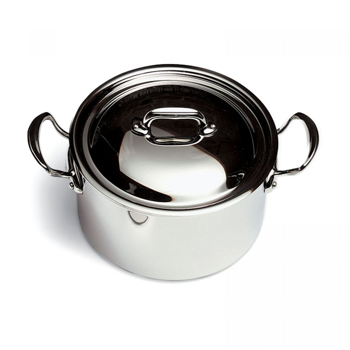 M' Cook Casserole with lid, 24cm - Mauviel - David Mellor