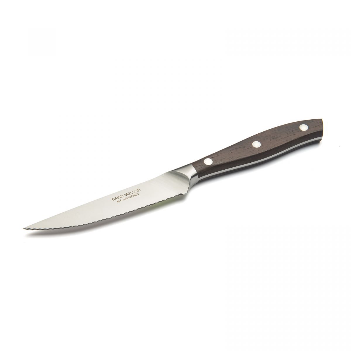 Rosewood Serrated Paring/Steak Knife 10cm - David Mellor - David