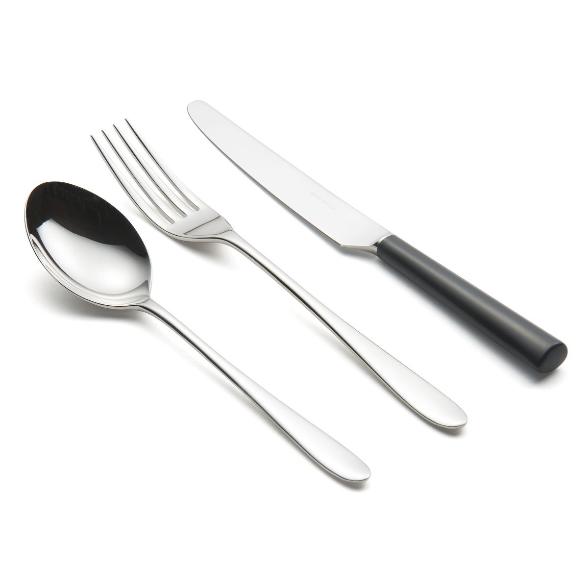 DAVID MELLOR カトラリー6本 Pride Black Handled Six-piece Cutlery Place Setting - David Mellor