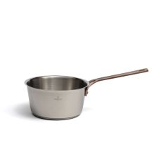 Cristel 1826 stainless steel saucepan 18cm