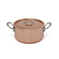 Mauviel M'150s casserole with lid 24cm
