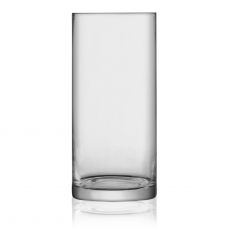 Column tall clear vase 28cm
