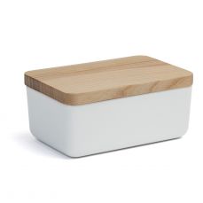 Collective butter dish and ash lid