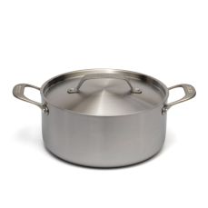 Skottsberg stainless steel casserole with lid 24cm