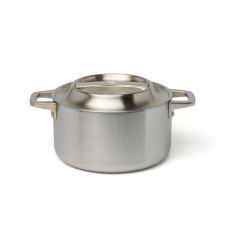 Fiskars Norden Steel casserole with lid 20cm