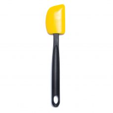 Kuhn Rikon silicone yellow scraper spoon