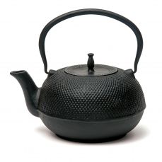 Black cast iron teapot 1.5lt