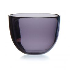 David Mellor coloured glass medium bowl purple 13cm