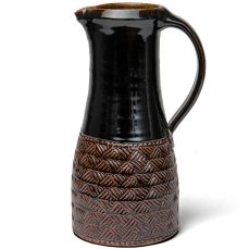 Leach Tenmoku glaze extra large jug