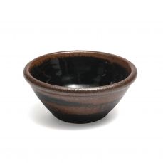 Leach Tenmoku glaze small general purpose bowl 12cm