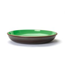 Giotto green low serving/fruit bowl 41cm
