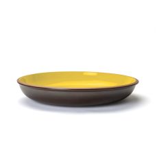 Giotto yellow low serving/fruit bowl 41cm