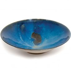 Michael Taylor large chun glaze bowl 34cm