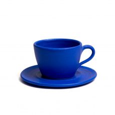 Soendergaard denim coffee cup and saucer 15cl