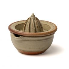 Nick Membery green glaze lemon squeezer