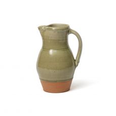 Nick Membery green glaze small jug 80cl