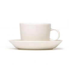 Teema white cup and saucer 22cl