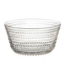 Kastehelmi clear serving/fruit bowl 18.5cm