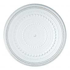 Kastehelmi clear serving platter/underplate 31.5cm