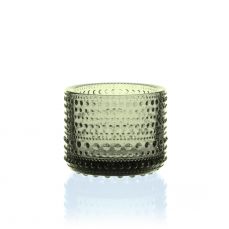 Kastehelmi pine green candleholder 6.5cm