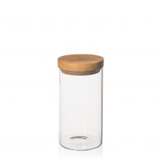 Bérard Frères storage jar with olivewood lid 90cl