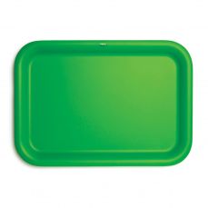 David Mellor bright green willow plywood tray