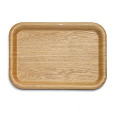 David Mellor natural willow plywood tray