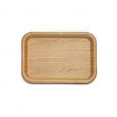 David Mellor natural willow drinks tray