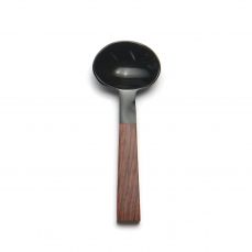 Buffalo horn oval spoon 10.5cm