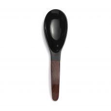 Buffalo horn serving spoon 23.5cm