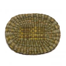 Felicity Irons oval rush mat 38cm