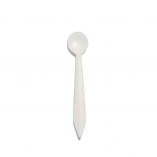 Abbeyhorn handshaped bone mustard spoon 10cm