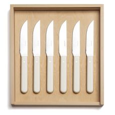 Pavilion white steak knife set