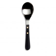 Provençal black serving spoon