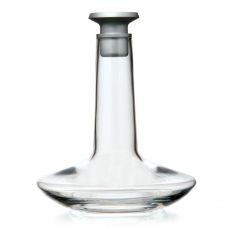 David Mellor Embassy decanter silver-grey 75cl