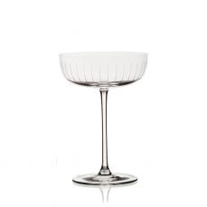 David Mellor Flute champagne saucer 12cl