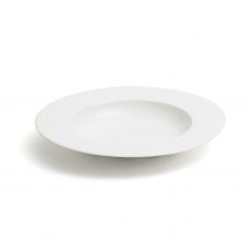David Mellor fine bone china rimmed soup plate 24cm