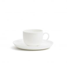 David Mellor fine bone china espresso cup and saucer 10cl