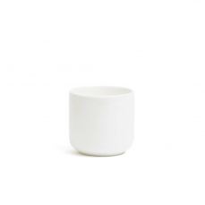 David Mellor fine bone china white egg cup 5cm