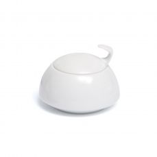 TAC white lidded sugar bowl 20cl