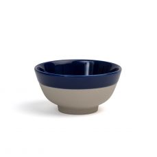 David Mellor blue stoneware dessert bowl 12cm 