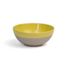 David Mellor yellow stoneware cereal/soup bowl 15.5cm 