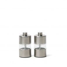 Individual salt & pepper grinders, pair