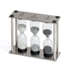 Triple egg timer