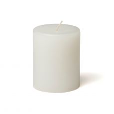 Pillar candle white 7.5⌀ × 10cm