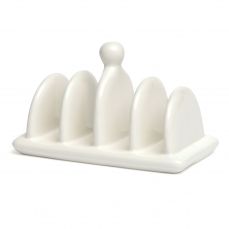 White porcelain toast rack